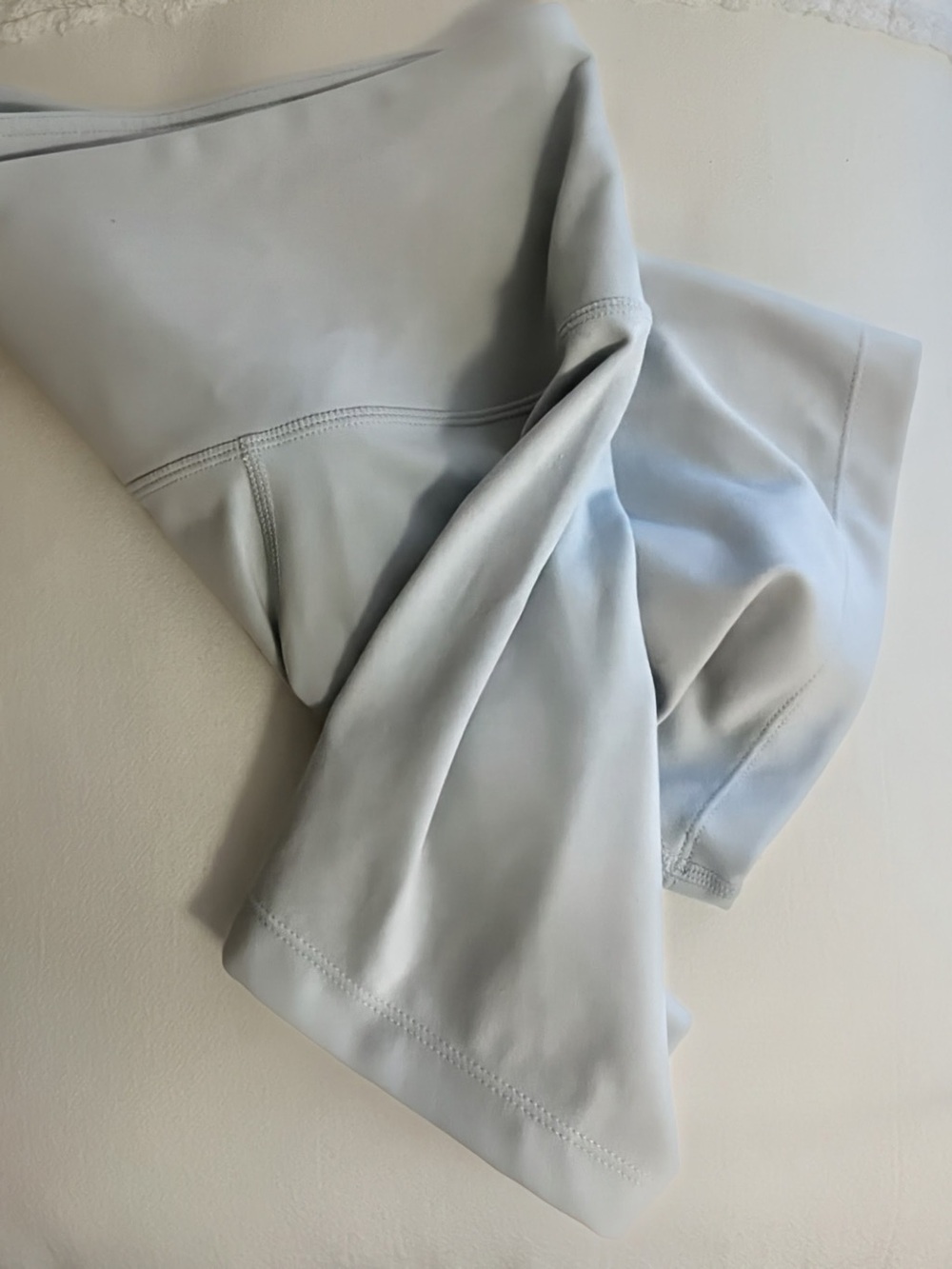 Women's Athletic Shorts in Light Blue